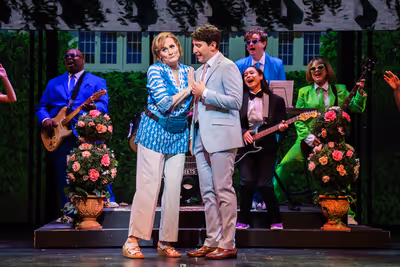 Susan Koozin, Ben Fankhauser and the cast   Photo