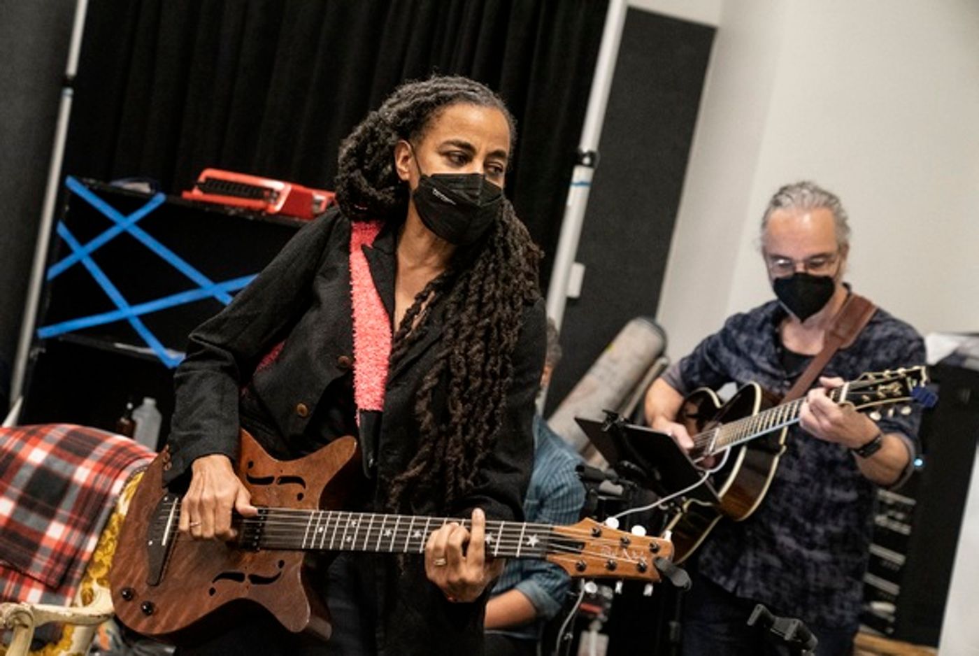 Photos: First Look at Suzan-Lori Parks & More in Rehearsals for PLAYS FOR THE PLAGUE YEAR  Image