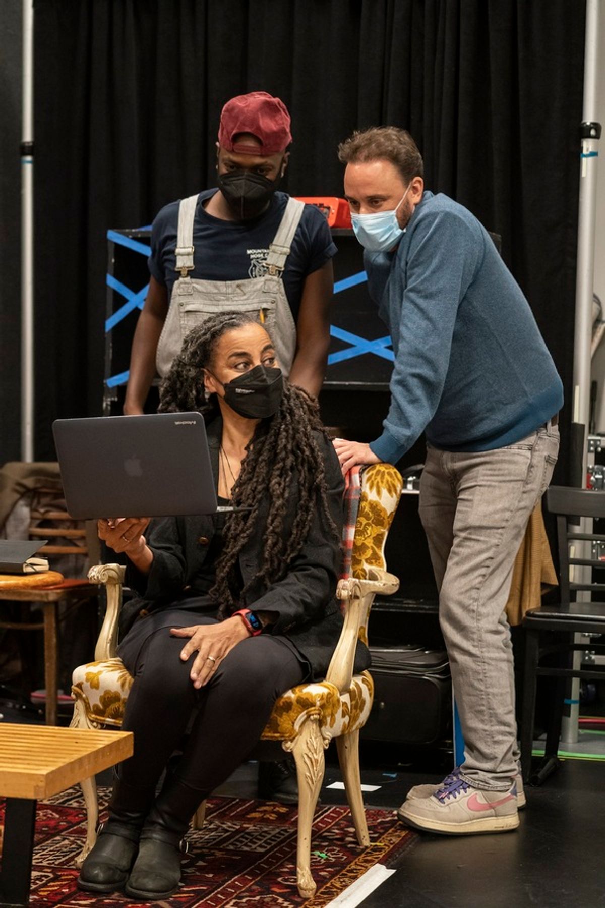 Leland Fowler, Suzan-Lori Parks, and Greg Keller  at 