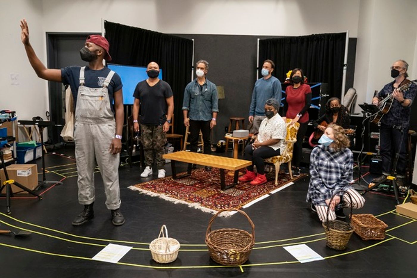Photos: First Look at Suzan-Lori Parks & More in Rehearsals for PLAYS FOR THE PLAGUE YEAR  Image