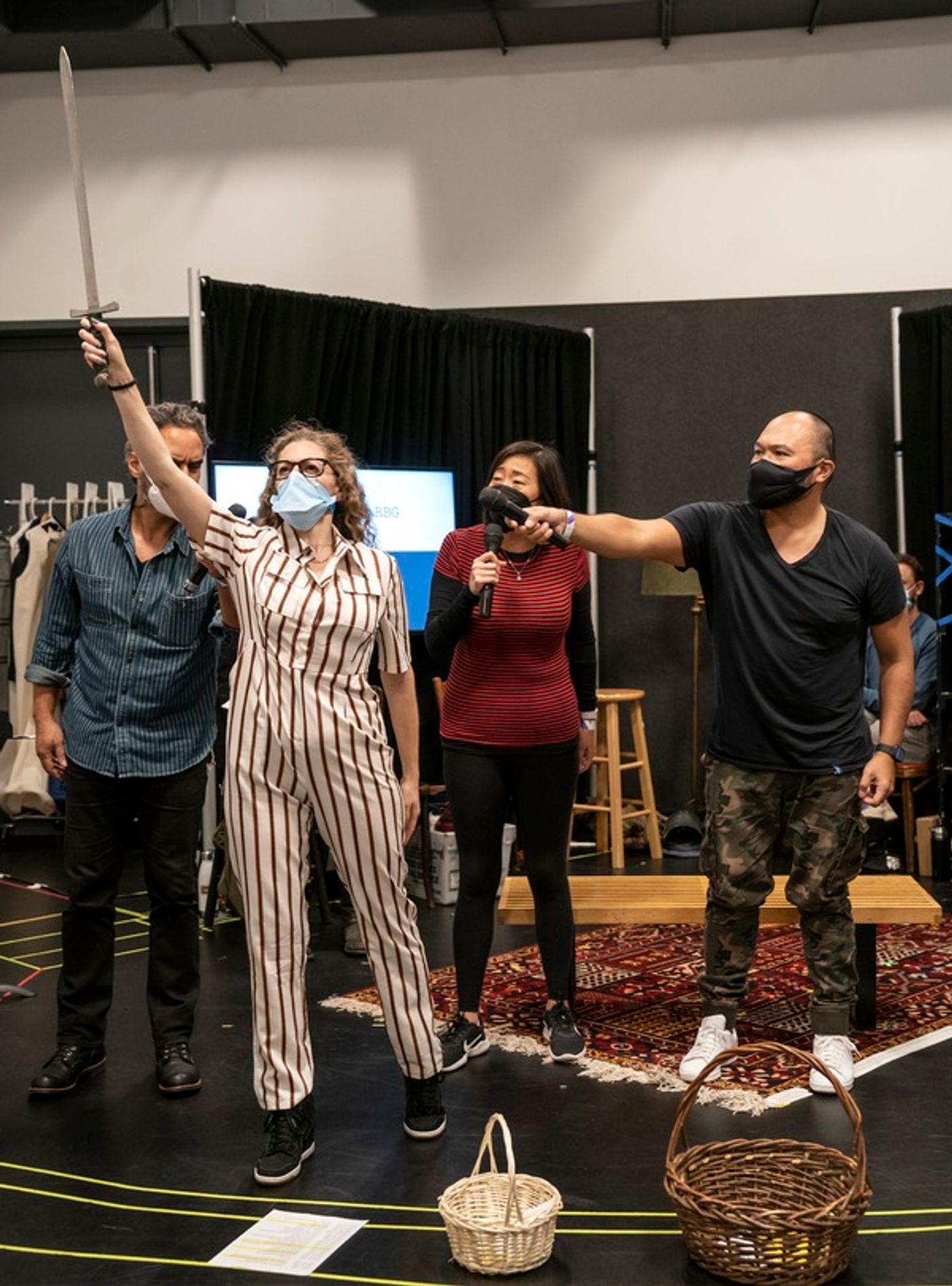 Photos: First Look at Suzan-Lori Parks & More in Rehearsals for PLAYS FOR THE PLAGUE YEAR  Image