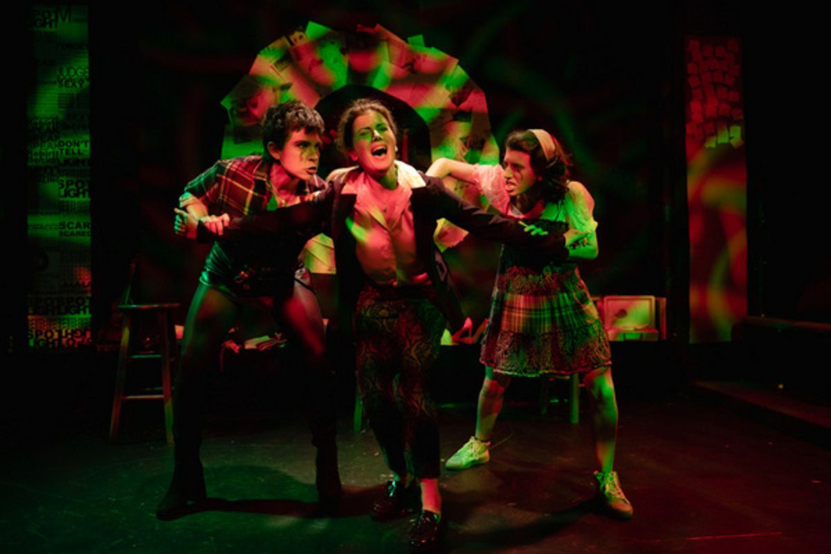 Julia Mack, Bridget Ann White & Eileen Sugameli at 