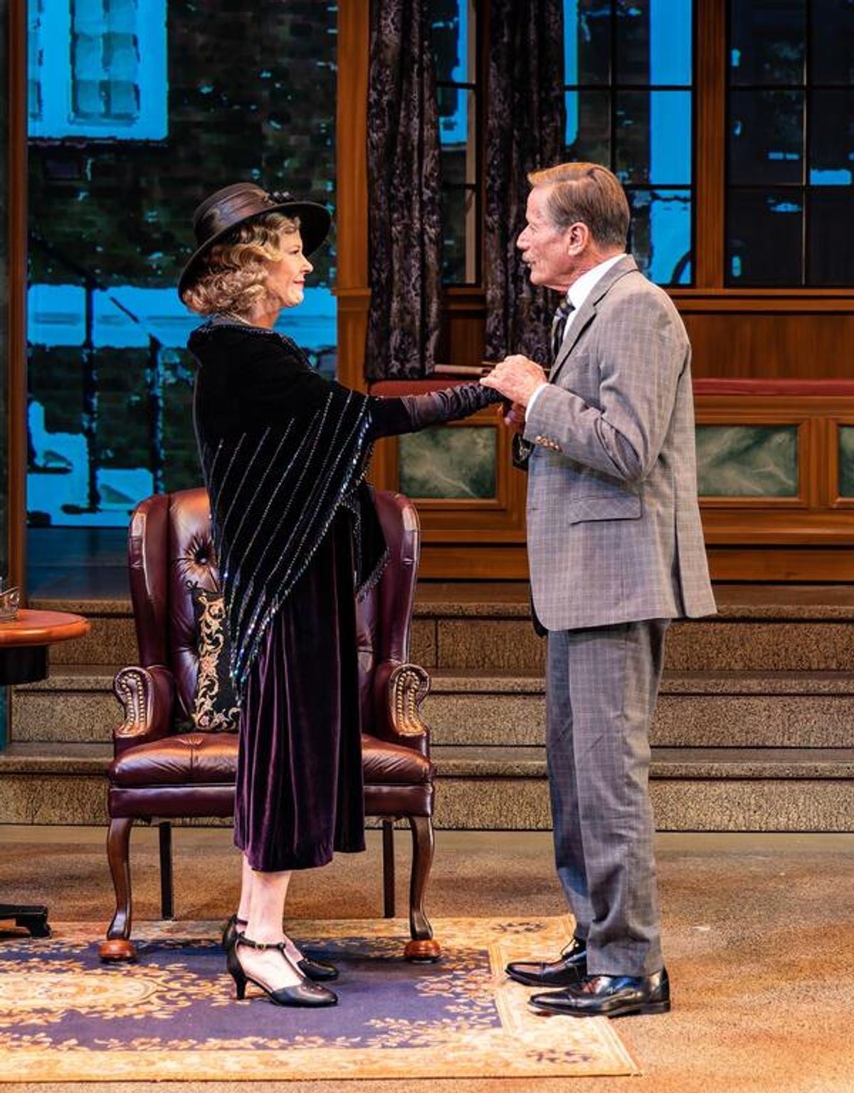 JoBeth Williams and Peter Strauss at 