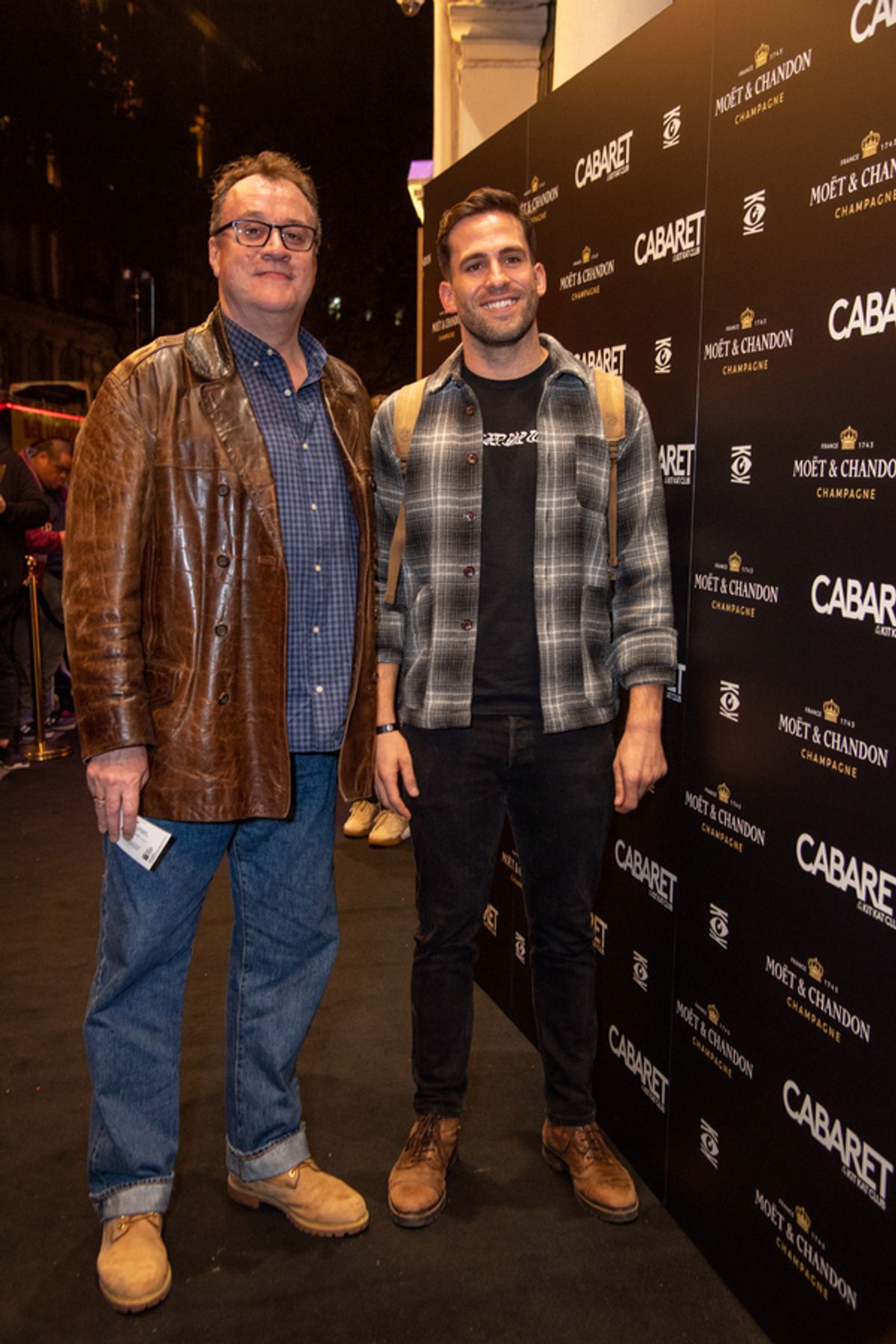 Russell T. Davis and Dino Fletcher at Photos: Inside the Gala Night For CABARET at the Kit Kat Club