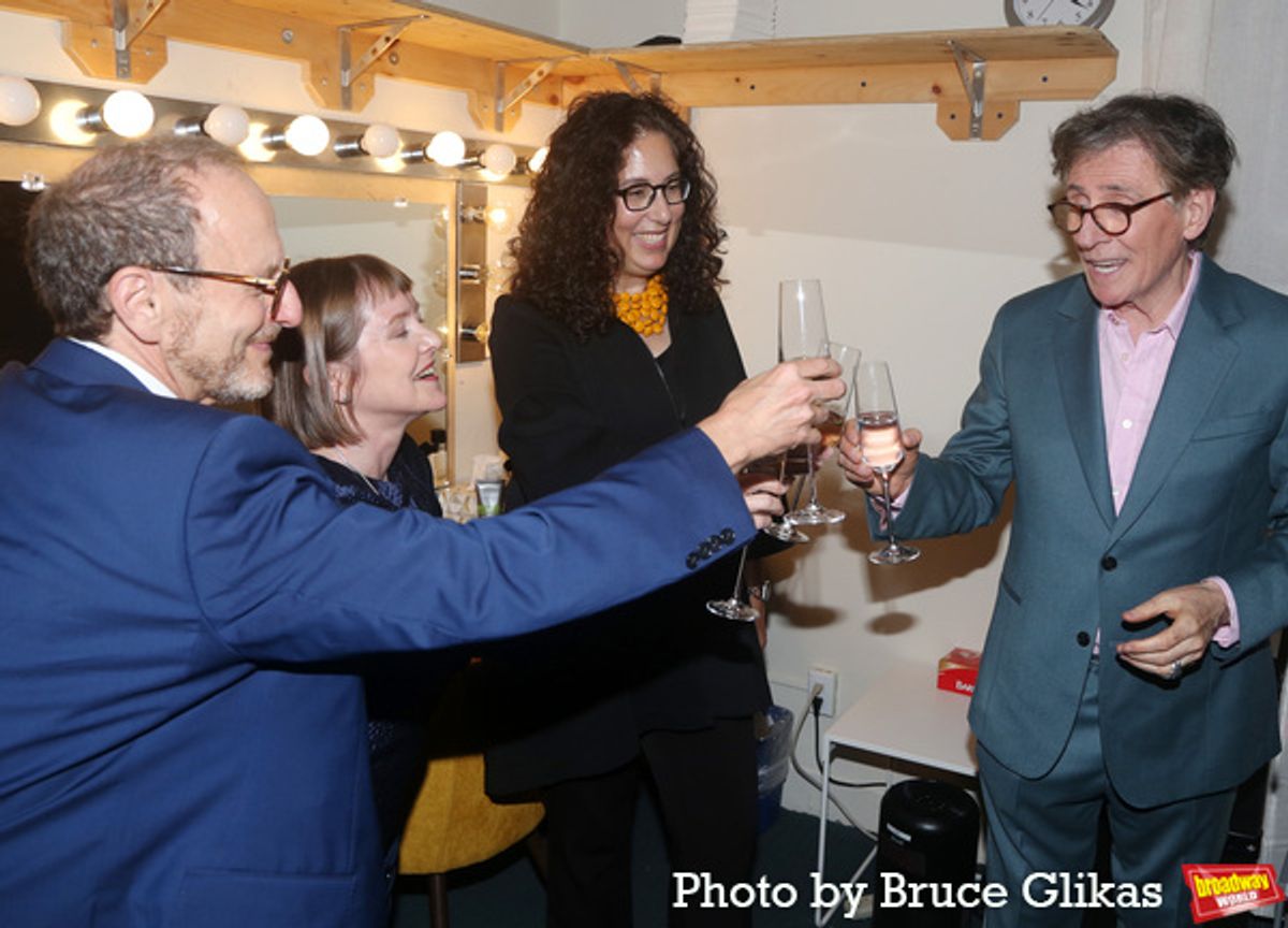 Director Lonny Price, Producer Anne Clarke, Producer Mara Isaacs and Gabriel Byrne  at 