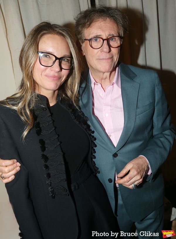 Hannah Beth King and husband Gabriel Byrne Photo