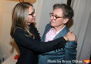 Hannah Beth King and husband Gabriel Byrne @ BroadwayWorld Hannah Beth King and husband Gabriel Byrne Photo