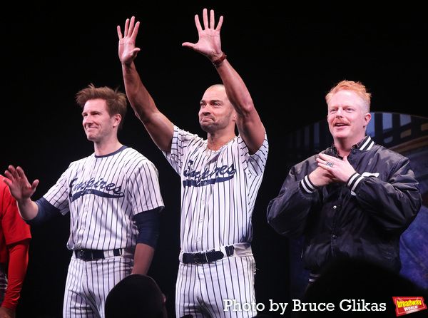 Bill Heck, Jesse Williams and Jesse Tyler Ferguson Photo