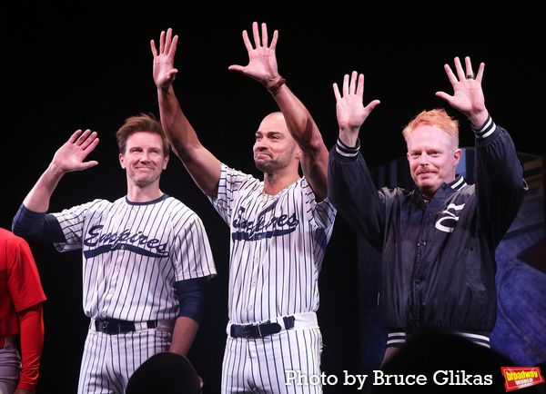 Bill Heck, Jesse Williams and Jesse Tyler Ferguson Photo