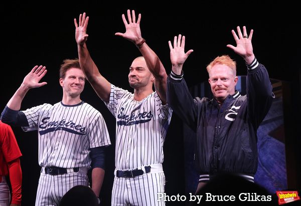 Bill Heck, Jesse Williams and Jesse Tyler Ferguson Photo