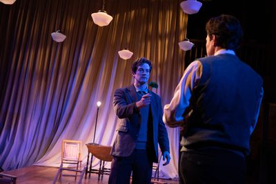 A.J. Shively and Jim Parsons  Photo