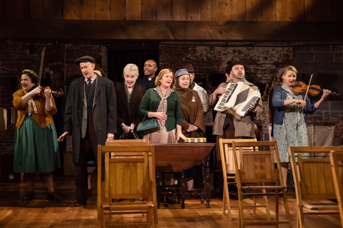 The company at Photos: First Look at Jim Parsons, A.J. Shively, Mare Winningham & More in A MAN OF NO IMPORTANCE