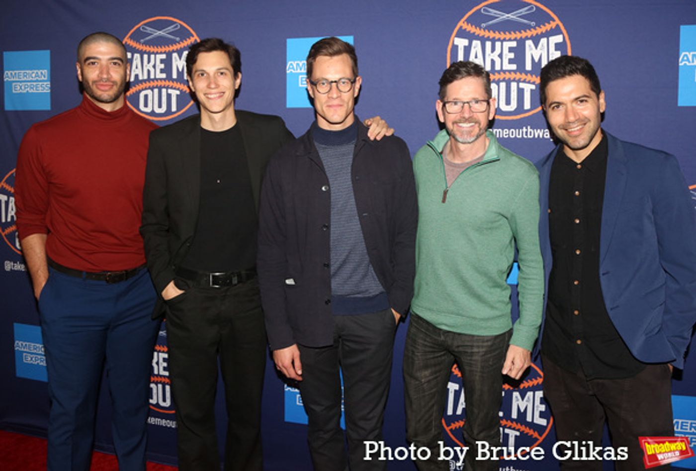 Photos: Stars Arrive at TAKE ME OUT Opening Night  Image