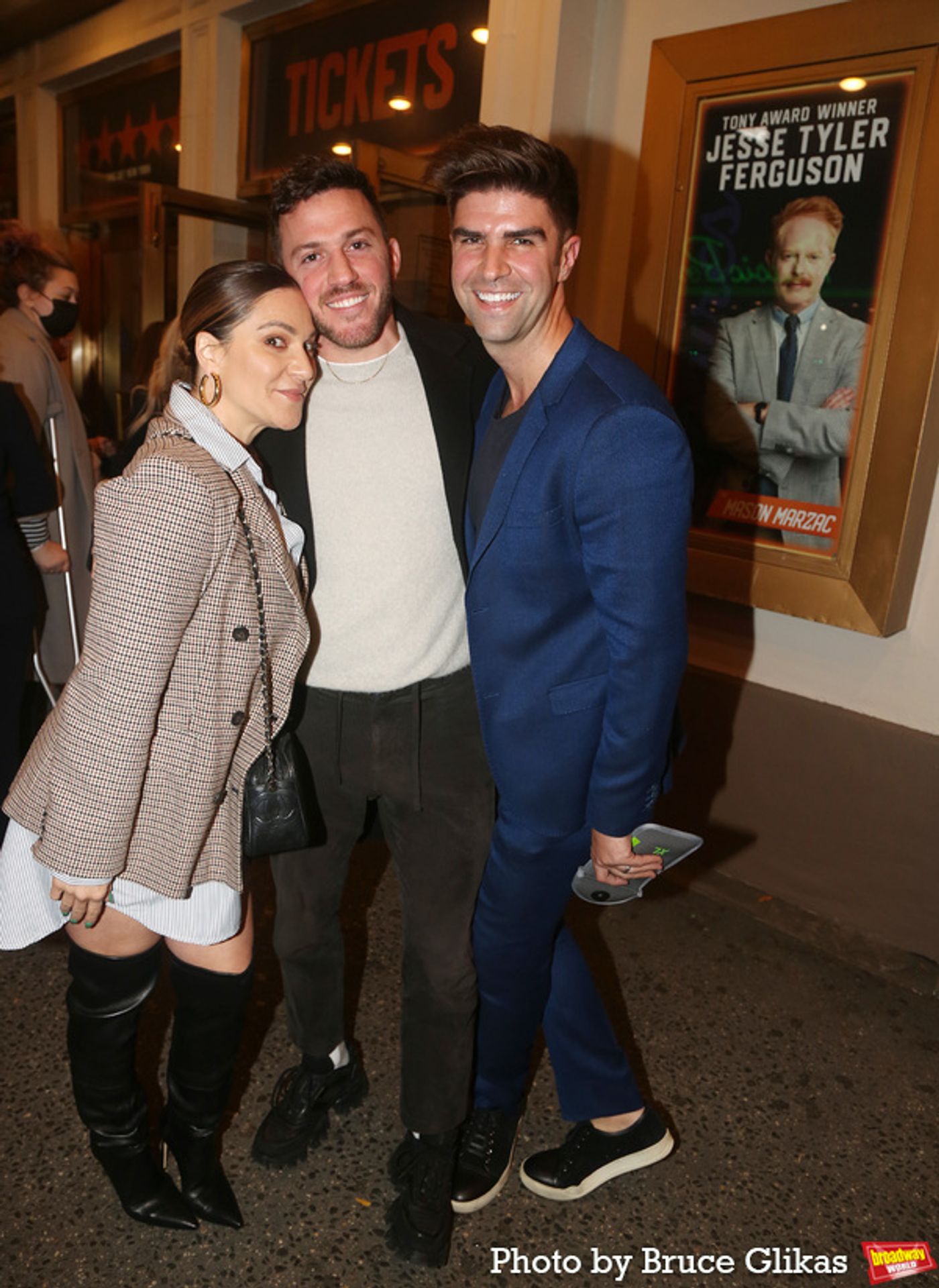 Photos: Stars Arrive at TAKE ME OUT Opening Night  Image