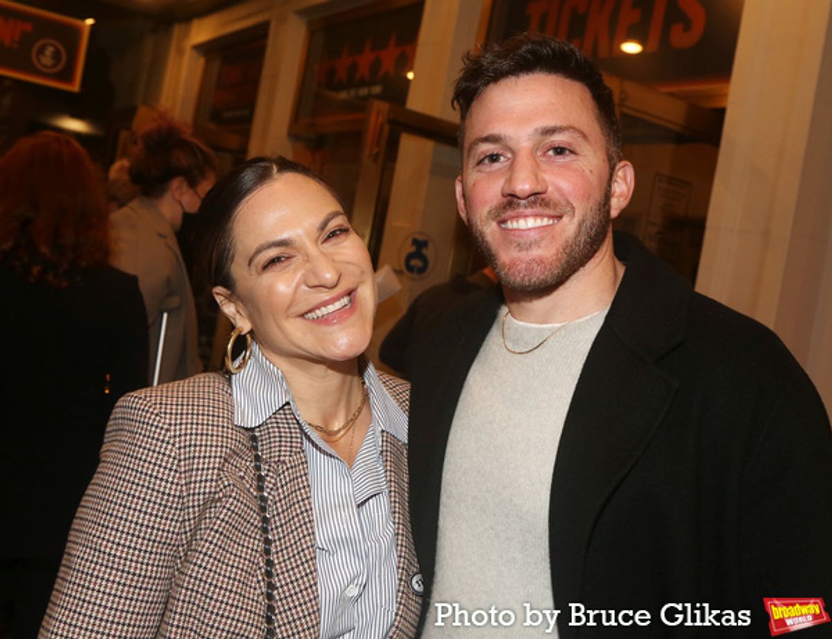 Shoshana Bean and Michael Hoffman at 