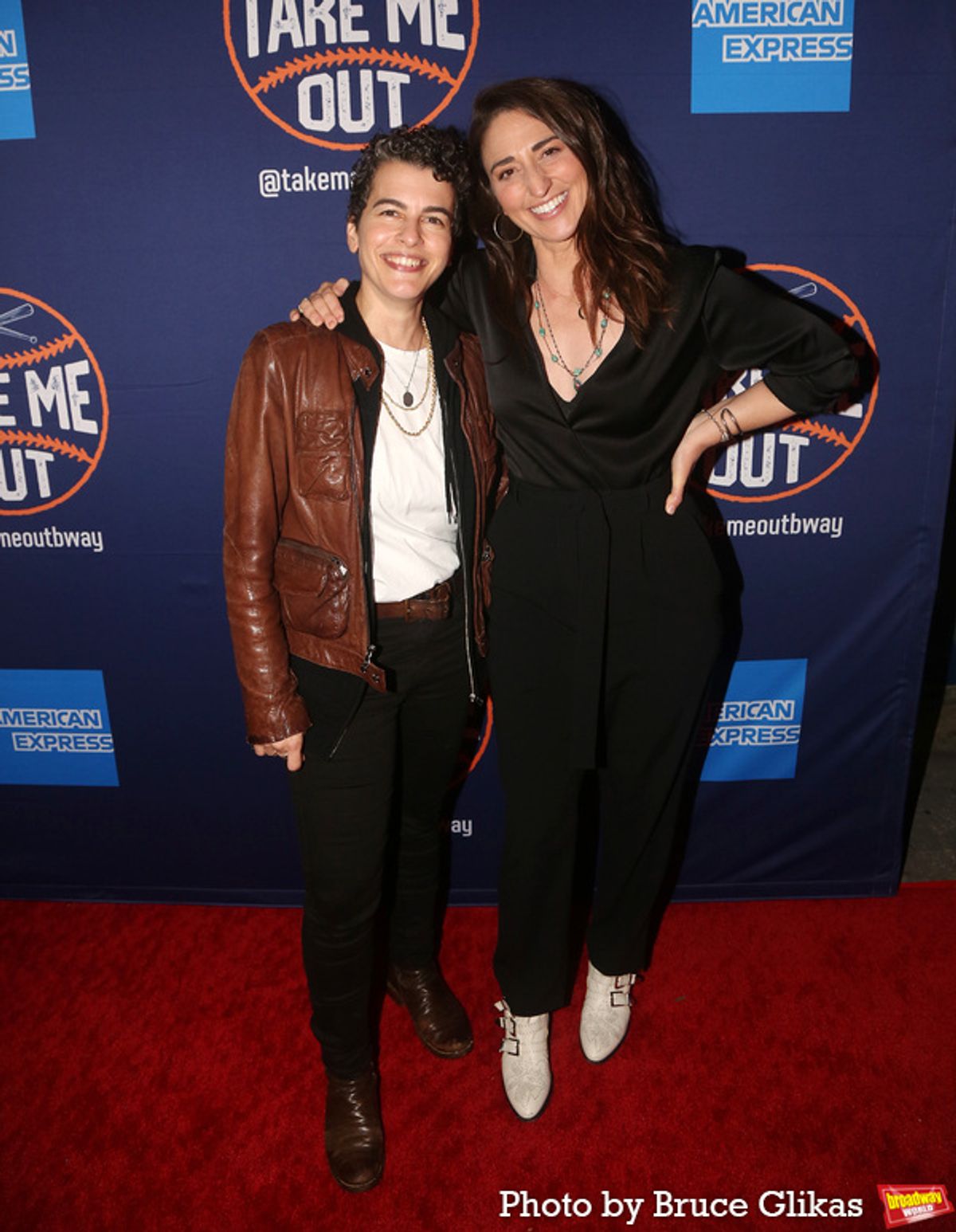 Mel Kurdian and Sara Bareilles at 