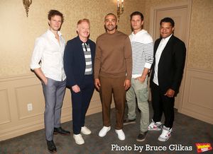 Bill Heck, Jesse Tyler Ferguson, Jesse Williams, Michael Oberholtzer and Brandon J. Dirden @ BroadwayWorld Bill Heck, Jesse Tyler Ferguson, Jesse Williams, Michael Oberholtzer and Brandon J. D Photo