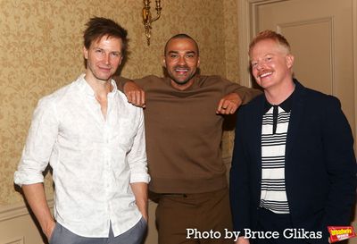 Bill Heck, Jesse Williams and Jesse Tyler Ferguson Photo