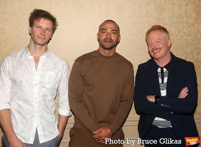 Bill Heck, Jesse Williams and Jesse Tyler Ferguson Photo