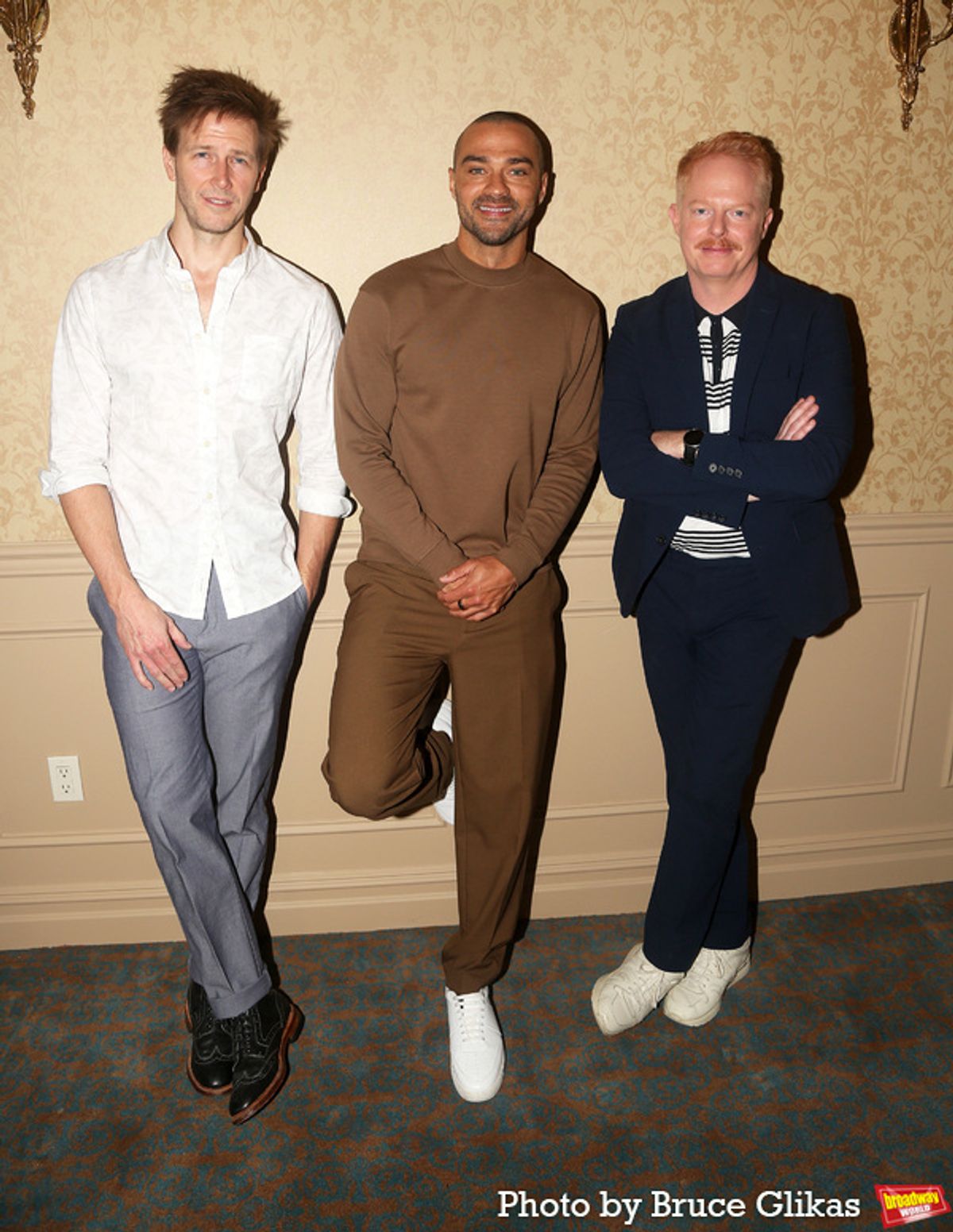 Bill Heck, Jesse Williams and Jesse Tyler Ferguson at 
