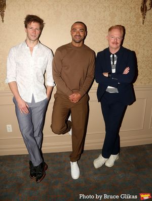 Bill Heck, Jesse Williams and Jesse Tyler Ferguson @ BroadwayWorld Bill Heck, Jesse Williams and Jesse Tyler Ferguson Photo