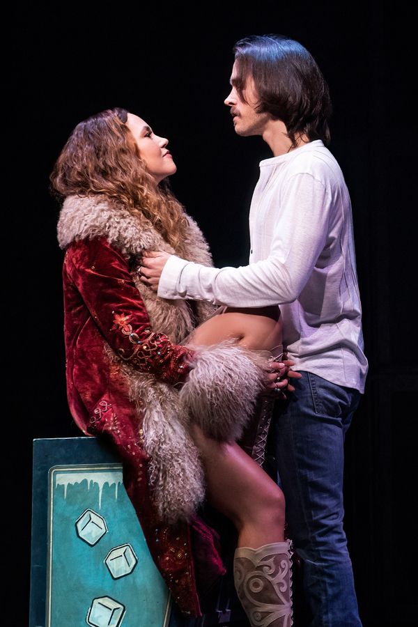 Solea Pfeiffer and Chris Wood Photo
