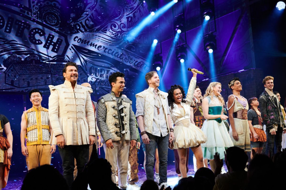 The Cast of & Juliet at Photos: Go Inside & JULIET's First Preview on Broadway