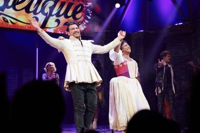 Paulo Szot and Melanie La Barrie Photo