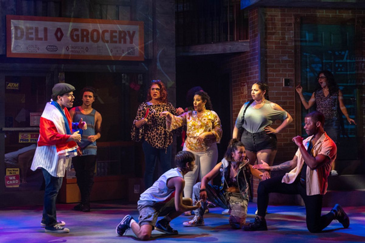 Ryan Reyes and the Company of IN THE HEIGHTS at 