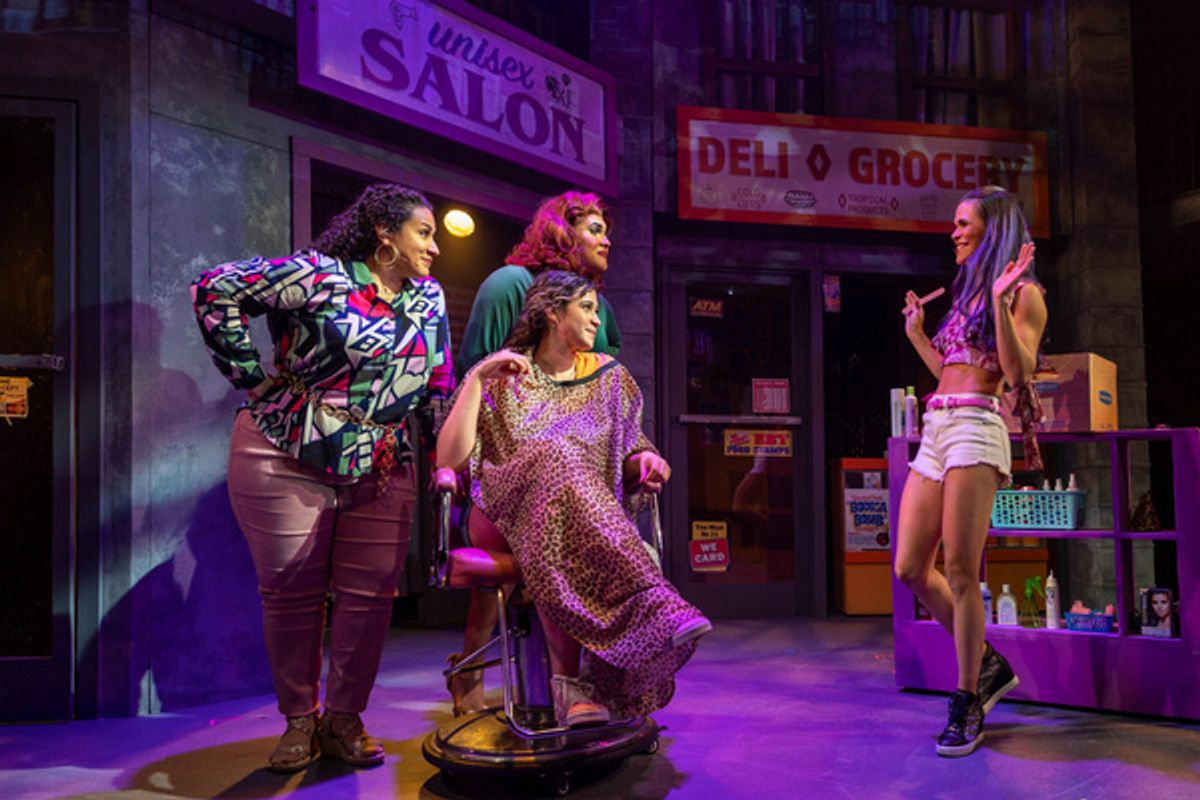 Susan Oliveras, Corrine Miller, Yan Carlos Diaz and Laura Lebrón at 