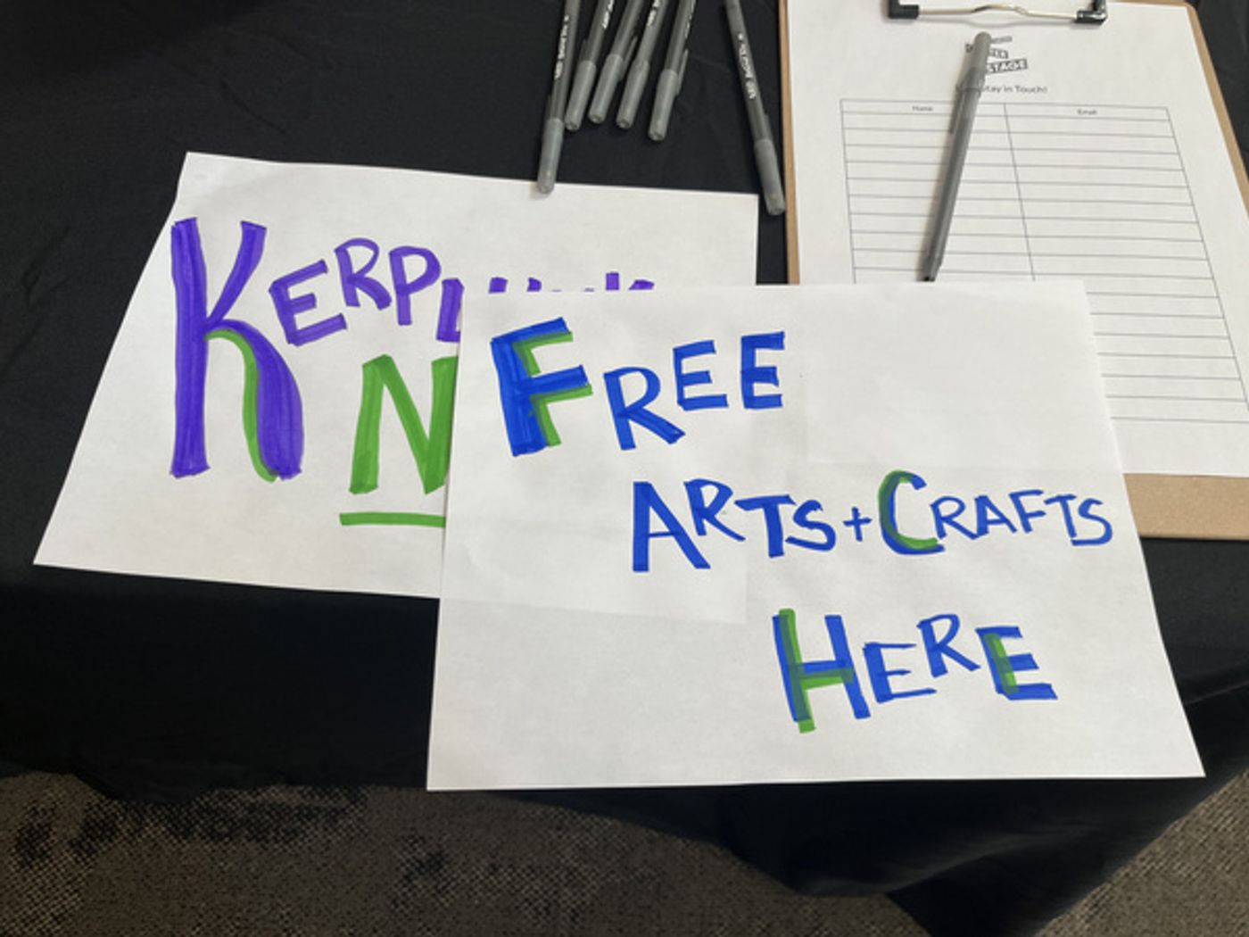 Photos: Baltimore Center Stage Welcomes Community For KERPLUNK! Art Making Workshop Image