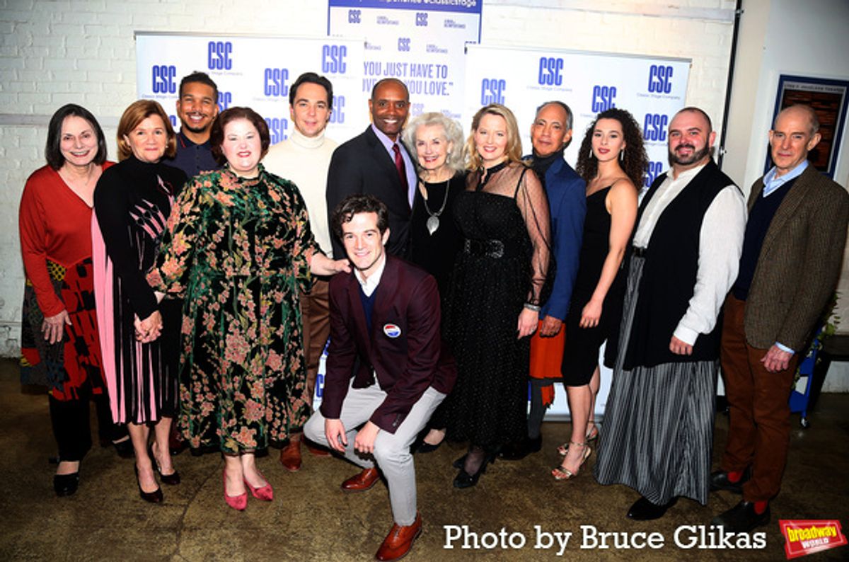 Alma Cuervo, Mare Winningham, Da'Von T. Moody, Kara Mikula, Jim Parsons, Nathaniel Stampley, A.J. Shively, Mary Beth Peil, Jessica Tyler Wright, Thom Sesma, Shereen Ahmed, Joel Waggoner and William Youmans at 