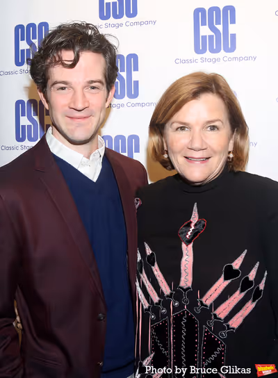 A.J. Shively and Mare Winningham Photo