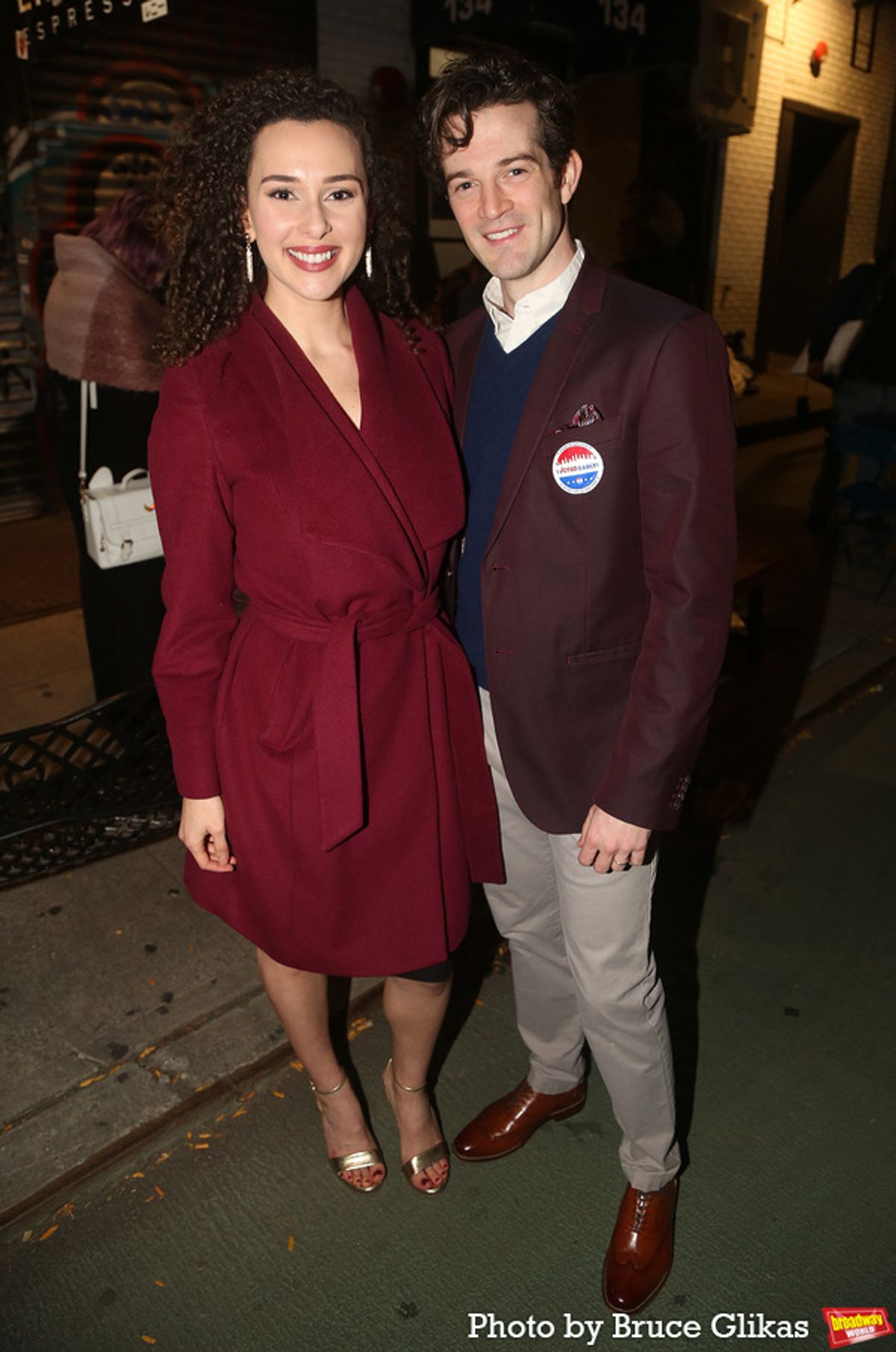 Shereen Ahmed and A.J. Shively at 