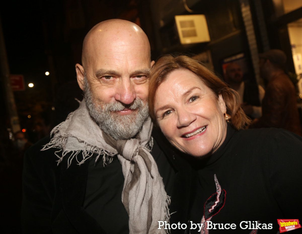 Anthony Edwards and Mare Winningham at 