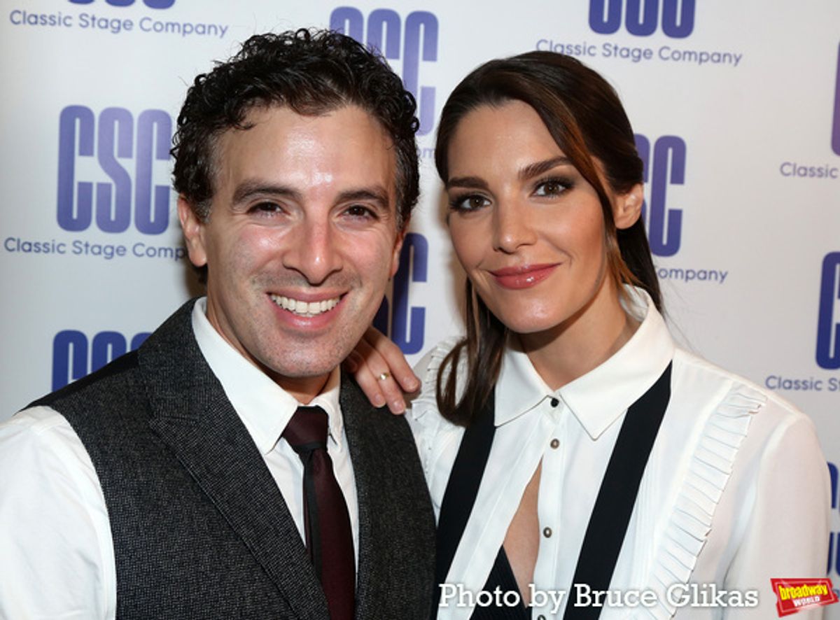 Jarrod Spector and Kelli Barrett  at 