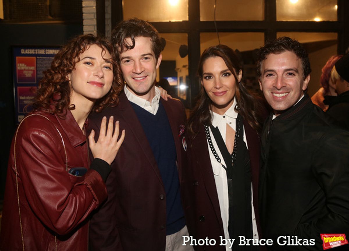 Kate Abbruzzese, A.J. Shively, Kelli Barrett and Jarrod Spector  at 