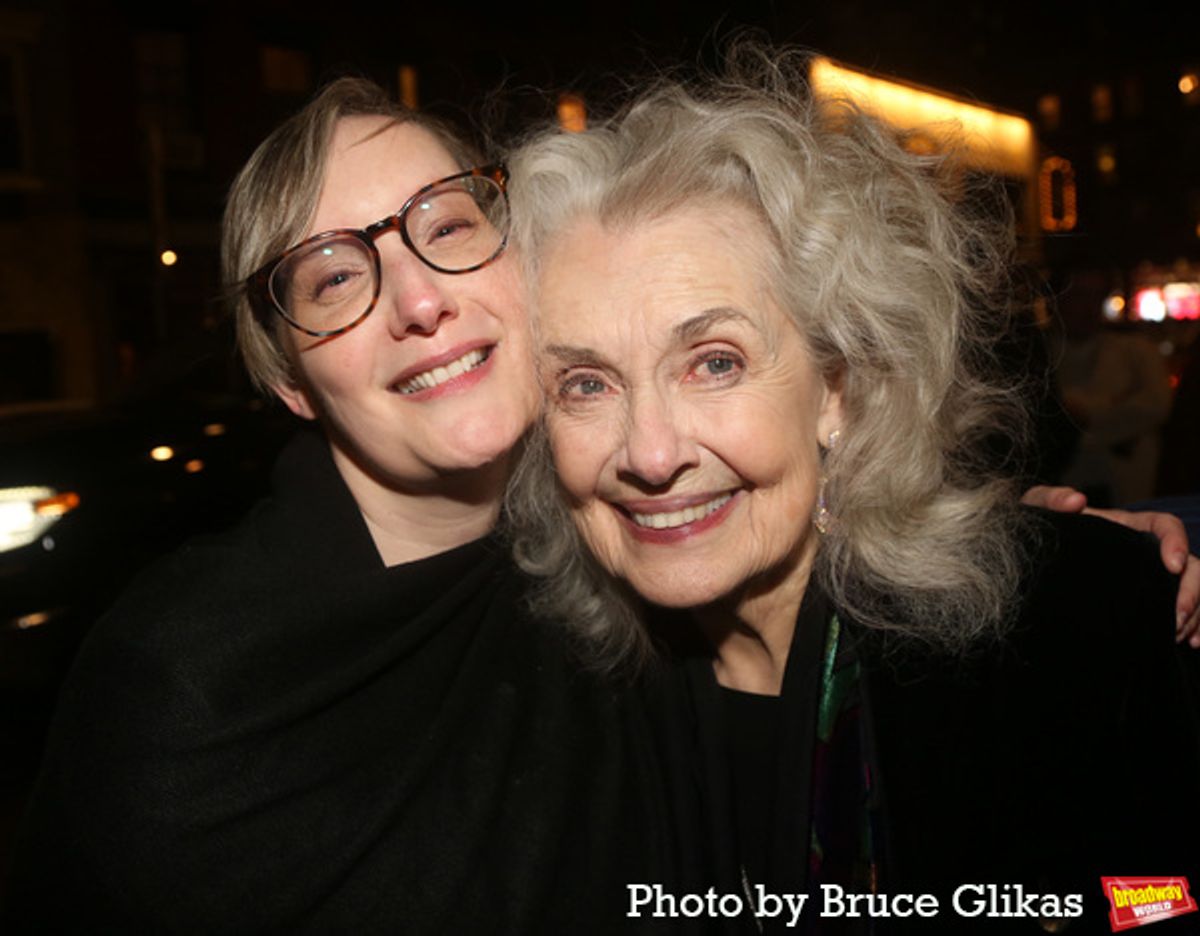 Gwyn Kirkbride and mother Mary Beth Peil at 