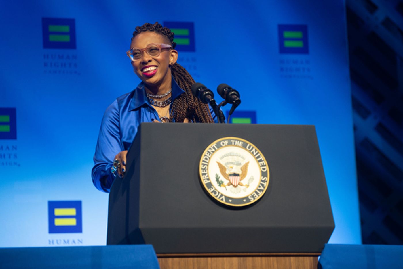 Photos: Vice President Kamala Harris, Sheryl Lee Ralph & More Join Human Rights Campaign Annual Dinner  Image