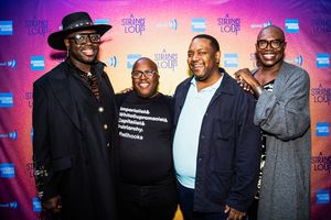 Bob The Drag Queen, Michael R. Jackson, John-Andrew Morrison, James Jackson Jr. @ BroadwayWorld Bob The Drag Queen, Michael R. Jackson, John-Andrew Morrison, James Jackson Jr. Photo