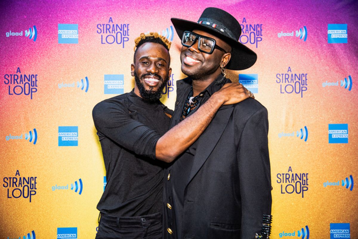 Victus and Bob The Drag Queen at Photos: A STRANGE LOOP Celebrates Big, Black and Queer Night With Bob the Drag Queen & More