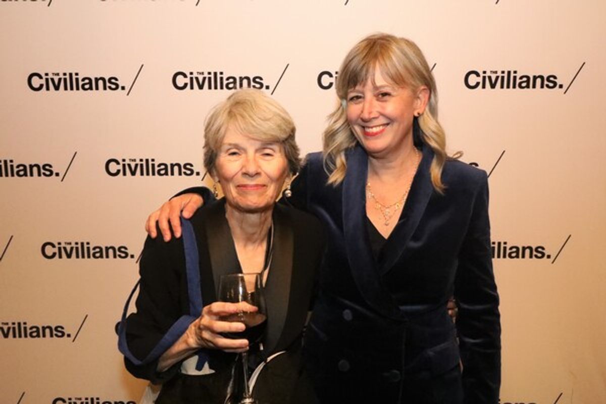 Linda LaScola and Marin Gazzaniga at 