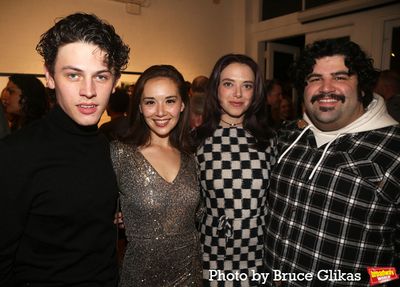 Casey Likes, Julia Cassandra, Emily Schultheis and Rob Colletti Photo