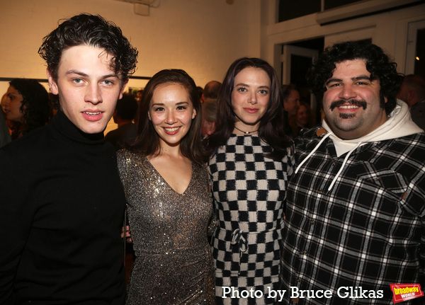 Casey Likes, Julia Cassandra, Emily Schultheis and Rob Colletti Photo