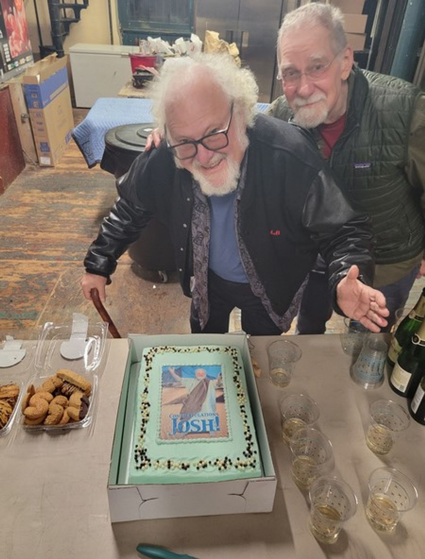 Photo: Josh Mostel & Richard Masur Celebrate Opening in TWO JEWS, TALKING  Image