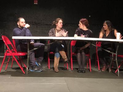 The cast of WHAT DO WE DO ABOUT WALTER? Photo