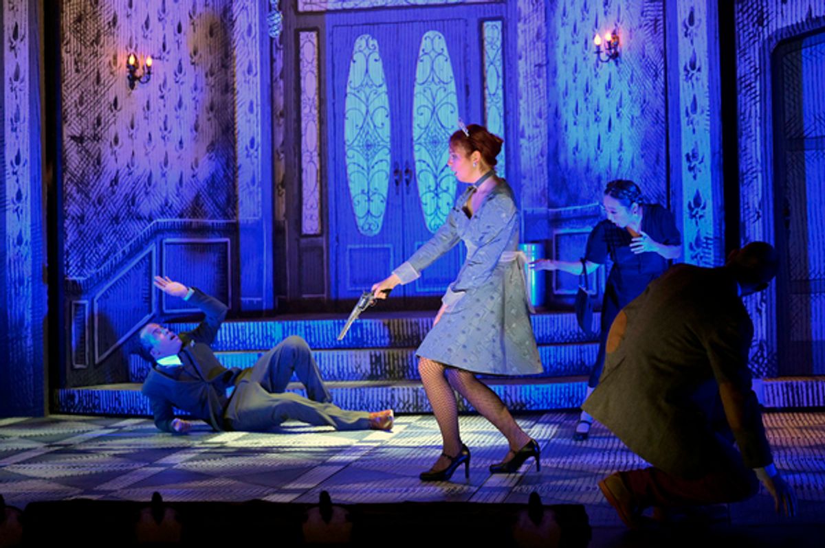 David Everett Moore, Caroline Pernick, Keiko Shimosato Carreiro, and Corey Rieger at 