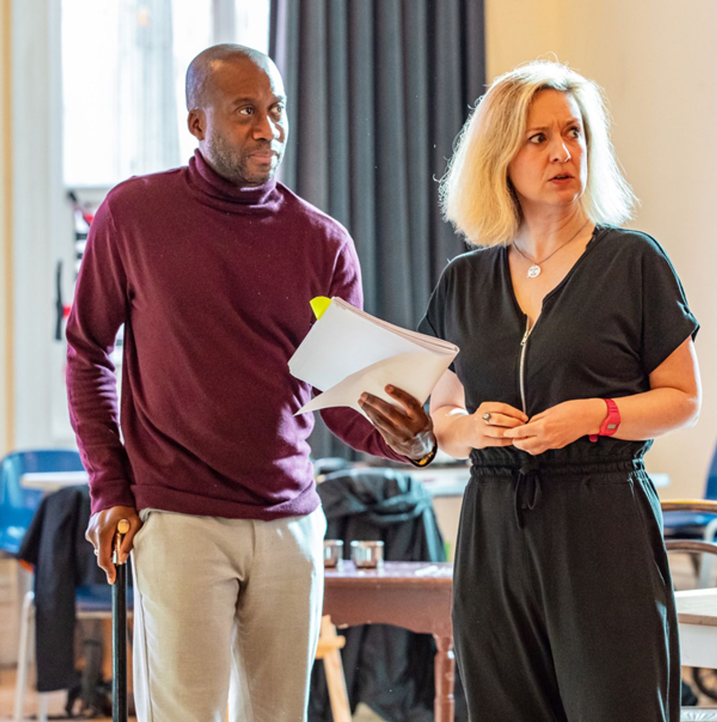 Photos: First Look at A SHERLOCK CAROL in Rehearsal at Marylebone Theatre  Image