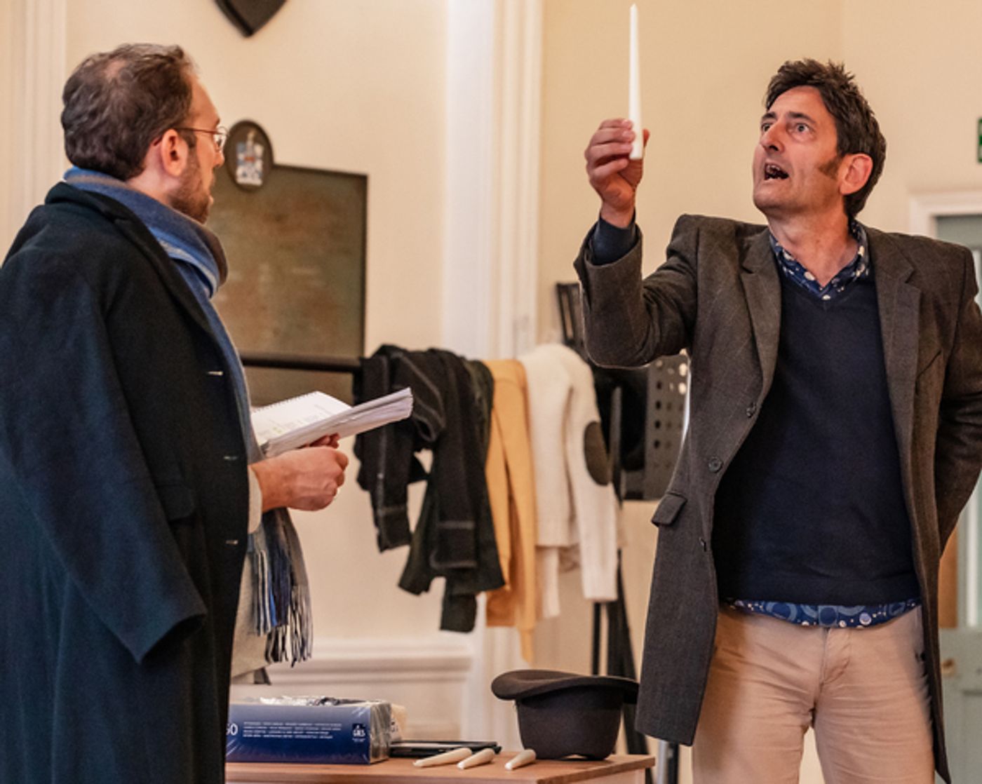 Photos: First Look at A SHERLOCK CAROL in Rehearsal at Marylebone Theatre  Image