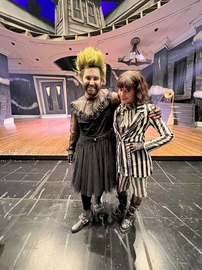 Alex Brightman and Elizabeth Teeter Photo